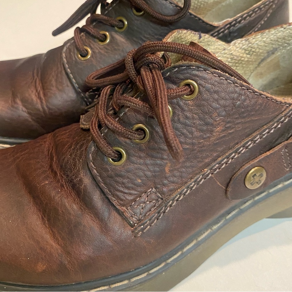 DR. MARTENS DOCS SIGMA LEATHER SHOE RARE CHUNKY SZ 39 US 8 L  GUC - Picture 5 of 16